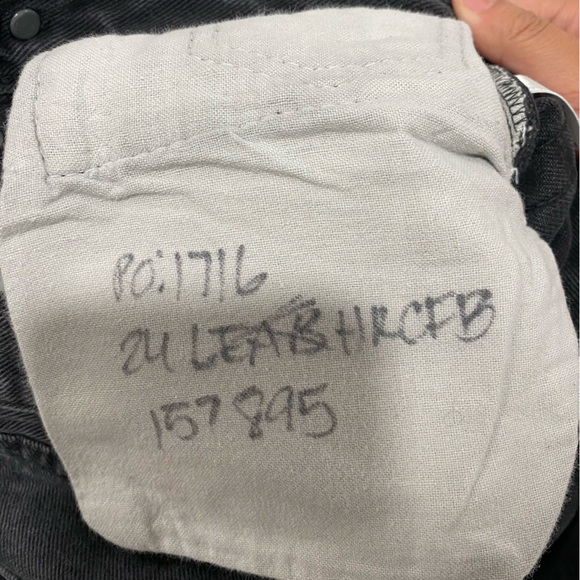 Re/Done x Levi Flare Bootcut Jeans Size 24 - Picture 11 of 11